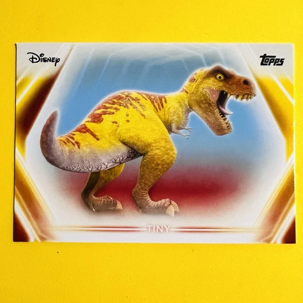 2026 Topps Chrome Disney Neon Tiny #144 Base Insert Card